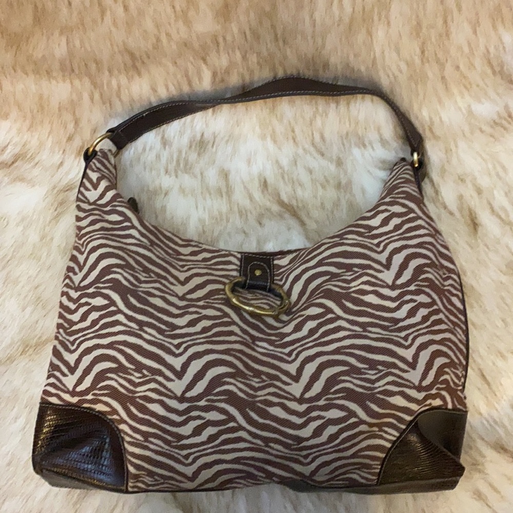 Tommy Hilfiger bag, great animal print😊 - Picture 2 of 6